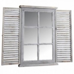 Spiegelholzfenster getönt