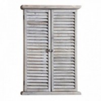 Espejo de la ventana de madera tintada