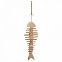 Drewniany ryba pływak