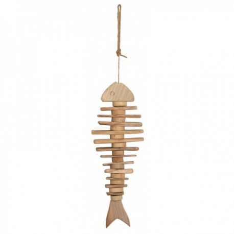 Drewniany ryba pływak