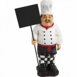 Resin chef with blackboard...