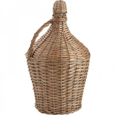 Wicker demijohn 15 liter