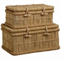 Natural Reed Storage Trunks...