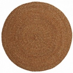 Round rug in natural...