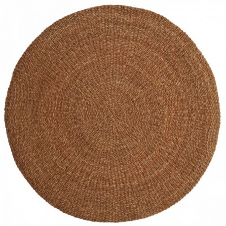 Round rug in natural seagrass Ø 150 cm