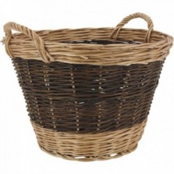 Large wicker basket Ø 60 cm