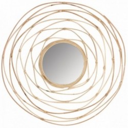Pyöreä peili rattanshing Ø...