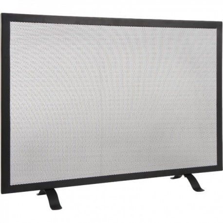 Metal Fireplace Firewall: Spark Protection Screen Design & Safety Grid Stove & Open Fireplace