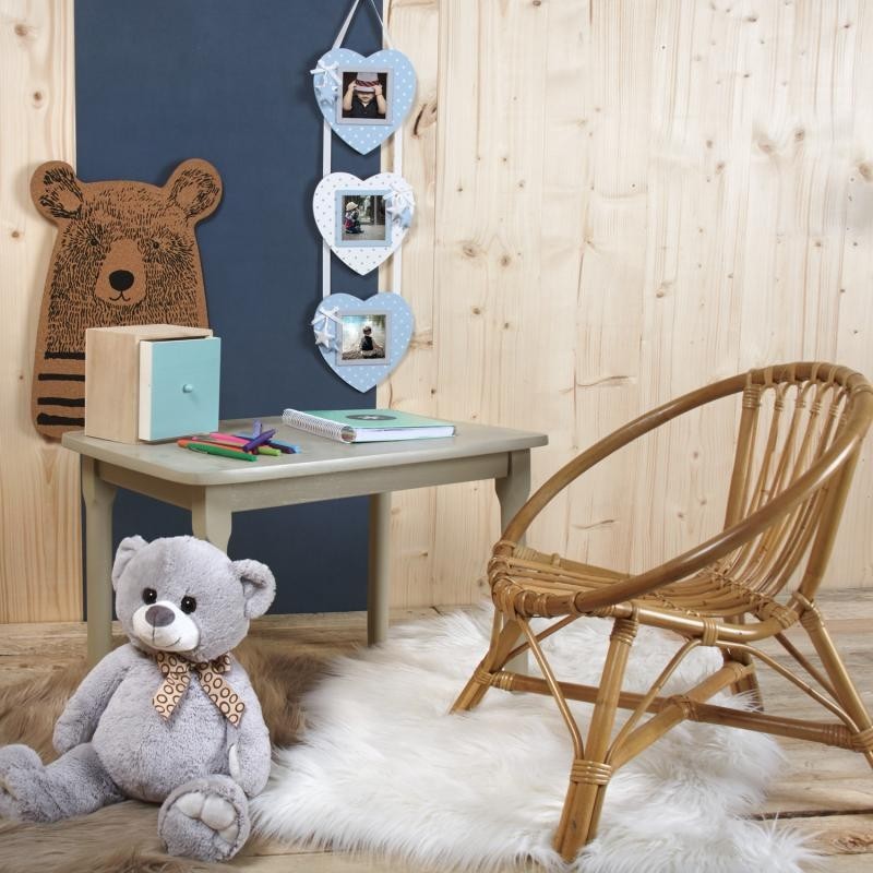 Chaise Pour Enfant Bear en Bois - Naturel