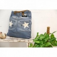 Recyklingowa torebka jean