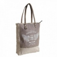 Liinavaatteet käsilaukku nahka hartioilla