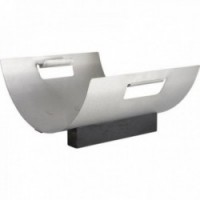 Harjatut teräslokin pidikkeet