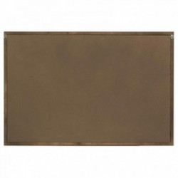 Murales de pared Oso de madera pintado negro, decoración de pared