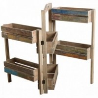 Sadzarka na recyklingowi drewnianych stóp