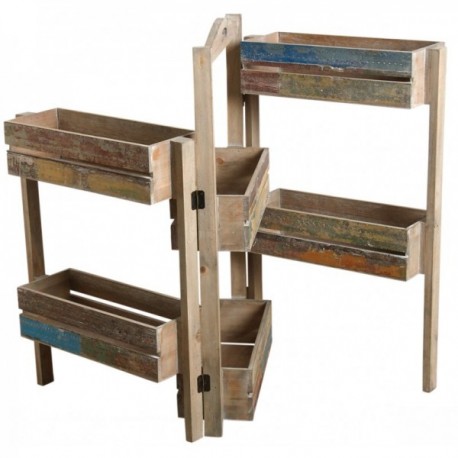 Sadzarka na recyklingowi drewnianych stóp