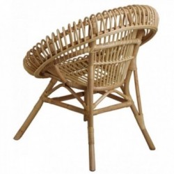 Luonnollinen rottinki aurinkotuoli