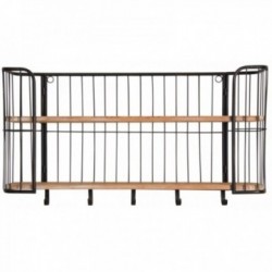 Półka ścienna 5 Haczyki w...