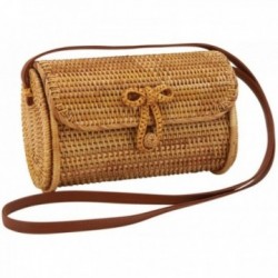 Natural rattan handbag shoulder shoulder shoulder