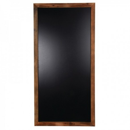 Blackboard black wooden wallboard