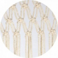Cotton Wire Curtain på 56 vedhæng | Vævet makrame gardin hånd til del adskillelse og anti-fly