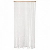 Tenda in filo di cotone bianco