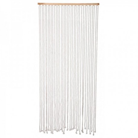 Tenda in filo di cotone bianco