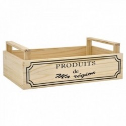 Wooden basket "Products...