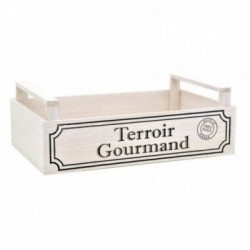 "Terroir Gourmand" houten mand