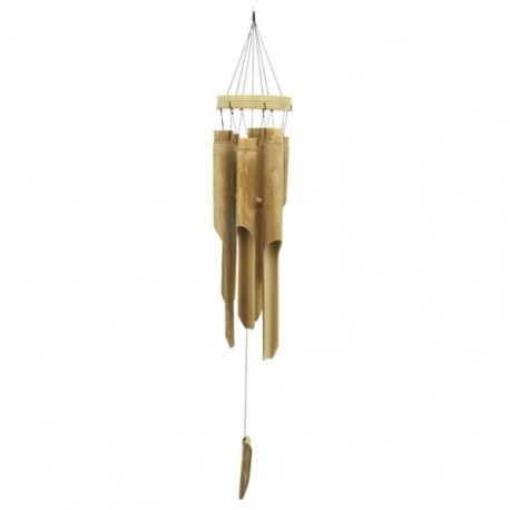 Carillon à vent en bambou H80 cm