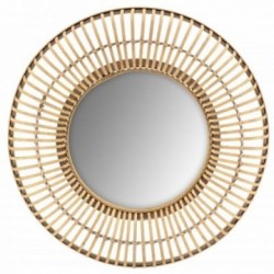 Round wooden wall mirror Ø...