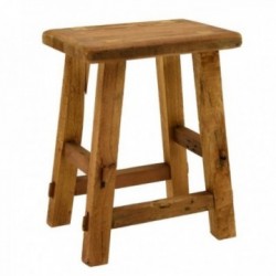 Recycled wood stool