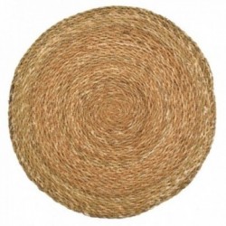 Okrągłe zestawy stołowe w naturalnym JACC LOT z 6