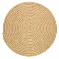 Set of 6 round placemats in...