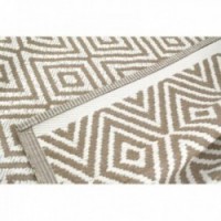 Dywan zewnętrzny Wewnętrzny Plastikowy Recykling 120 x 180 cm