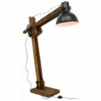 Lampa z recyklingu lampy podłogowe i przyciemniane metal H 142 cm