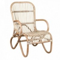 Luonnollinen rottinki-tuoli