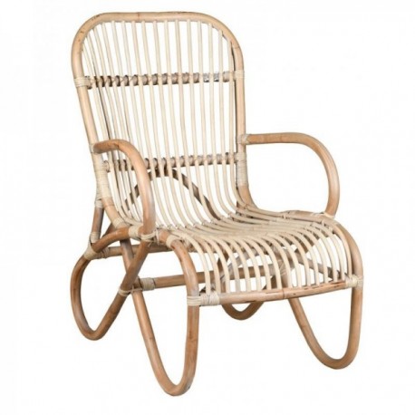Naturalne krzesło rattanowe