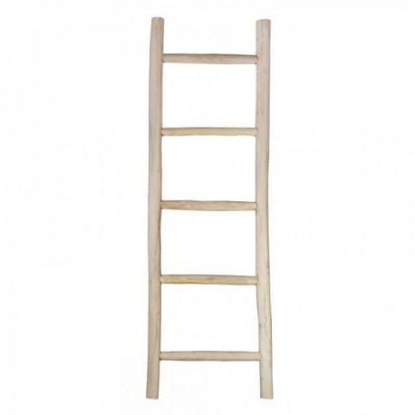 Towel ladder in teak wood
