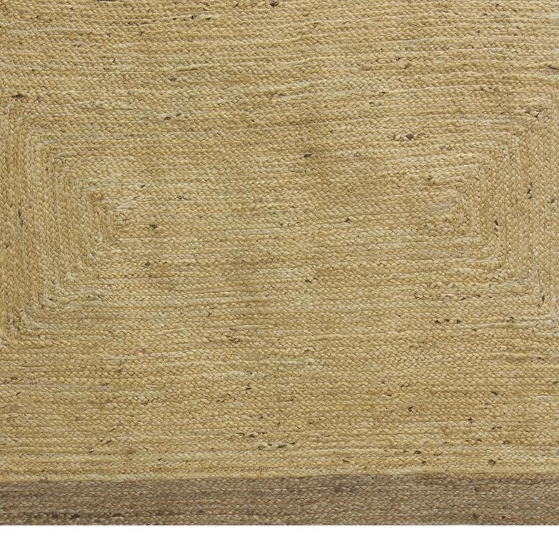 Tappeto in juta naturale tinto bianco 120x180cm - Boisnature'l