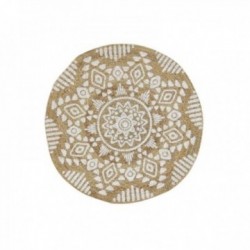 Okrągły dywan w etnicznych...