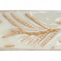 Pyöreäpuu ja hartsi sisustus fern ø 18 cm