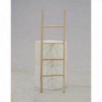 Naturalna drewniana skala szyny ręcznika