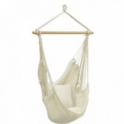 Hanging hammock chair with...