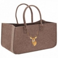 Haftowana torba z czołowym