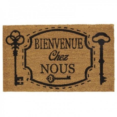Coir doormat Welcome to our home