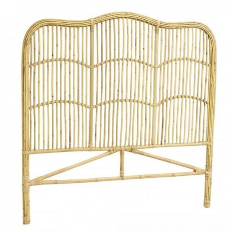Natürlicher Rattan-Bettkopf für 90-cm-Bett