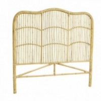 Natural rattan headboard for 160 cm bed