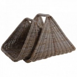 Gray log baskets - Set of 2