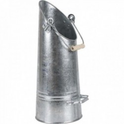 Ciężkie wiadro węgla cynkowego