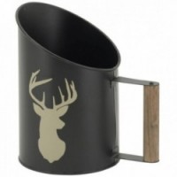 Pelaje de pellets de metal Patrón Cerf Pellet Pellet Design para estufa y chimenea